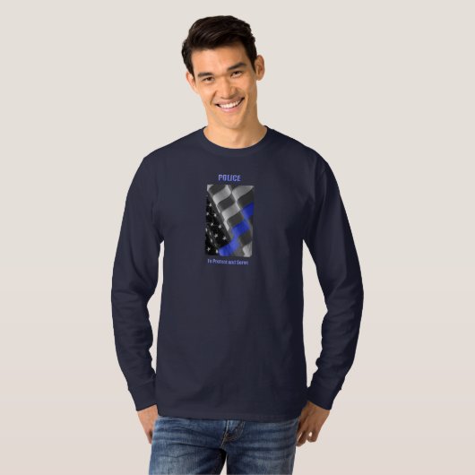 警察 Tシャツ (正面フル)