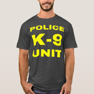 警察K9ユニット役員の戦術的K9犬ハンドラートラ Tシャツ