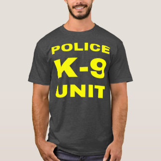 警察K9ユニット役員の戦術的K9犬ハンドラートラ Tシャツ