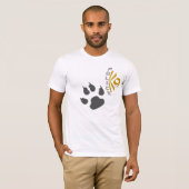 警察K9 -足 Tシャツ (正面フル)