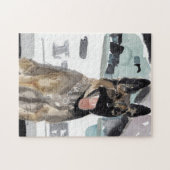 警察K-9のパズル ジグソーパズル (横)