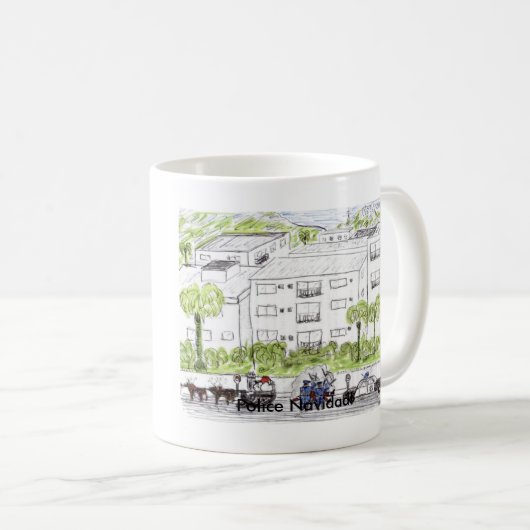 警察Navidad! マグ (正面右)