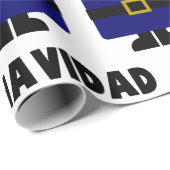 警察Navidad ラッピングペーパー (ロールコーナー)