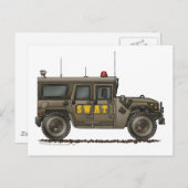 警察SWATチームハンマー法執行部 ポストカード (正面/裏面)