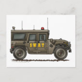 警察SWATチームハンマー法執行部 ポストカード (正面)