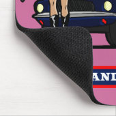 警察WOMAN1 マウスパッド (コーナー)