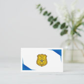 警感謝してい官 コーリングカード (スタンド正面)