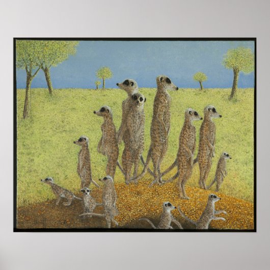 警戒して ポスター (正面)