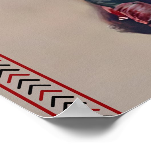 警戒して ポスター (角)