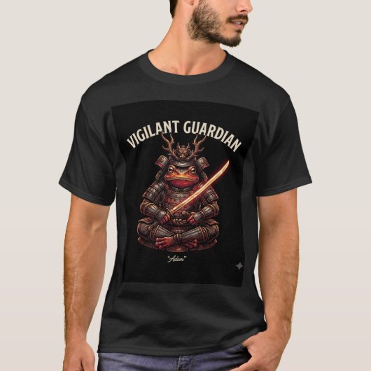 警戒する守護者Tシャツ Tシャツ (正面)