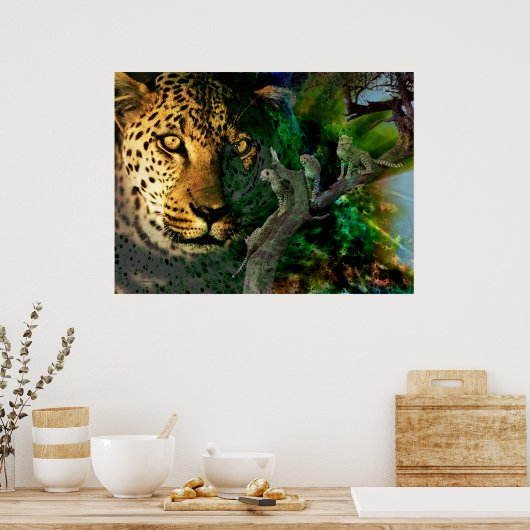 警戒の強さ ポスター (キッチン)