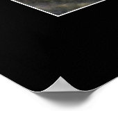 警戒グレイ・ウルフ・アート・ポスター ポスター (角)