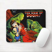 警戒ヴィンテージホラー漫画グリーンスワンプクリーチャー マウスパッド (マウス)