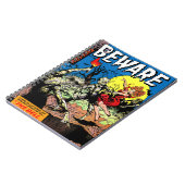 警戒ヴィンテージホラー漫画墓地ゾンビ ノートブック (左側)