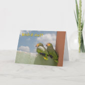 警戒誕生日 カード (正面)