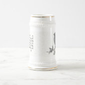 "警戒" ビールジョッキ (中央)