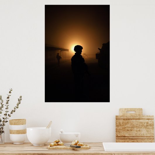 警戒 ポスター (キッチン)