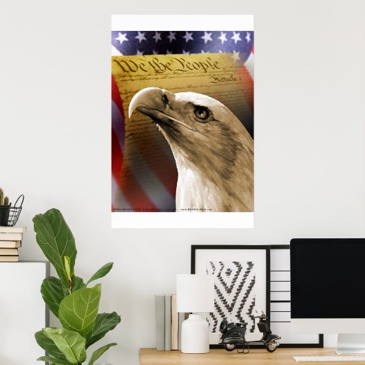 警戒 ポスター (ホームオフィス)