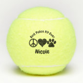 警最高の察K9エバーテニスボール テニスボール (正面)