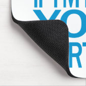 警笛の音の反オバマ マウスパッド (コーナー)