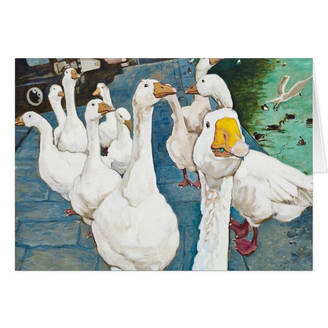 警笛の音! カスタマイズ可能な都市のガチョウ (正面横)