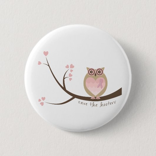 警笛円形ボタンを救って下さい 缶バッジ (正面)