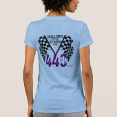 警笛、ヘッダーは、…よいののあまりを有することができません Tシャツ (裏面)