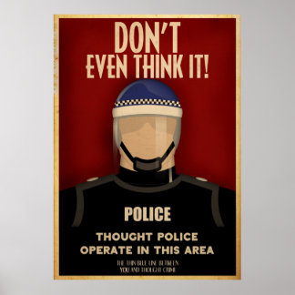 警考え官 ポスター