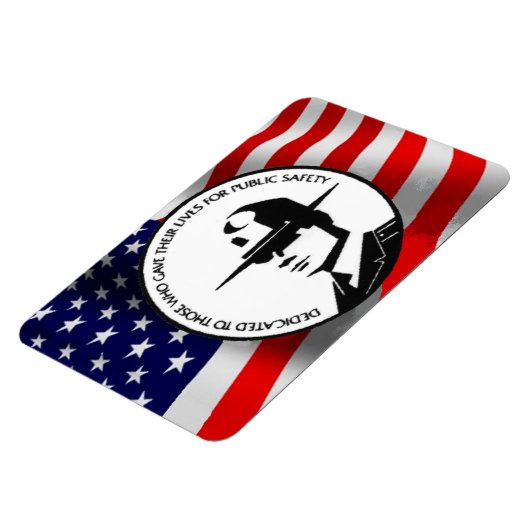 警落ちた察官 マグネット (左側)