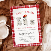 警視庁の赤ちゃんシャワーを鳴らす 招待状