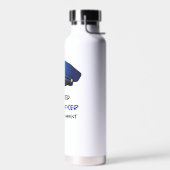 警退職した察官 ウォーターボトル (左面)