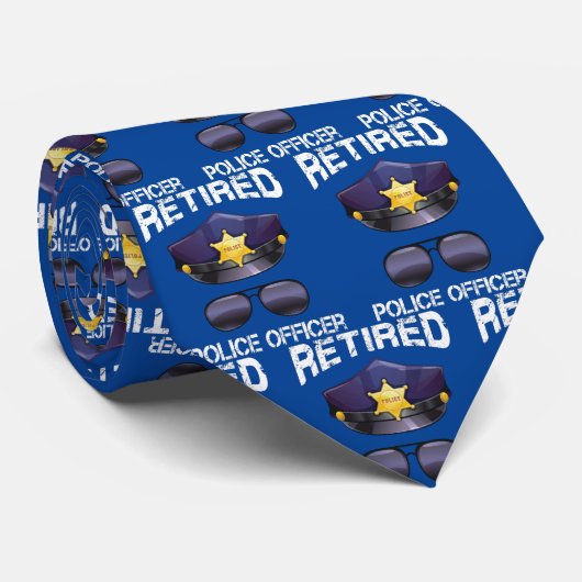 警退職した察官 – 帽子とサンシェード ネクタイ (ロール)