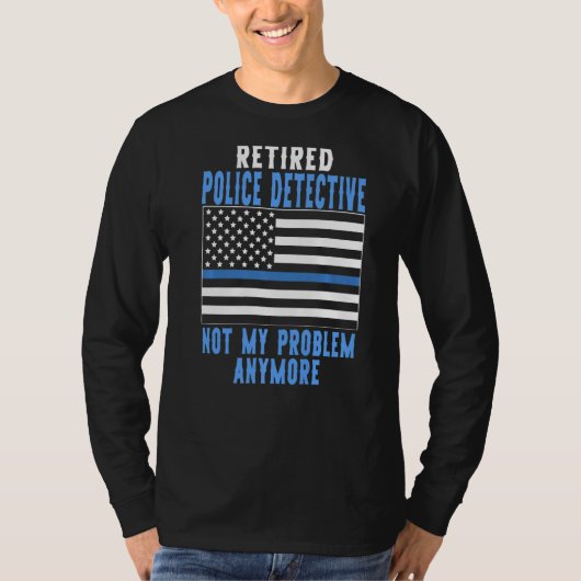 警退職した察警察官 Tシャツ (正面)