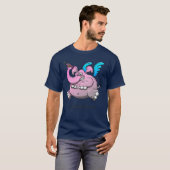 譫妄のTremens象 Tシャツ (正面フル)