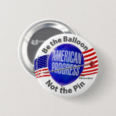 議事の進行妨害無し 缶バッジ (正面&裏面)