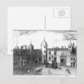 議事堂の透視図 ポストカード (正面/裏面)