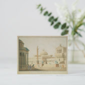 議事堂、'Titus'のデザインを設定 ポストカード (スタンド正面)