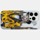 議会で威勢のいいスーツを着た王スフィンクス Case-Mate iPhoneケース (裏面 (横))