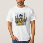 議会で威勢のいいスーツを着た王スフィンクス Tシャツ (正面)