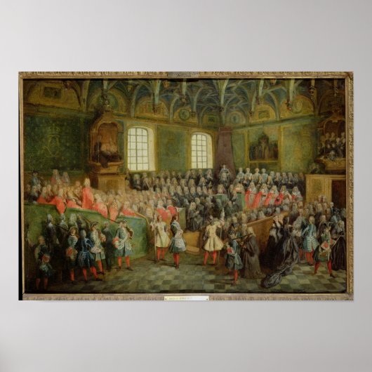 議会で開かれた司法院 ポスター (正面)