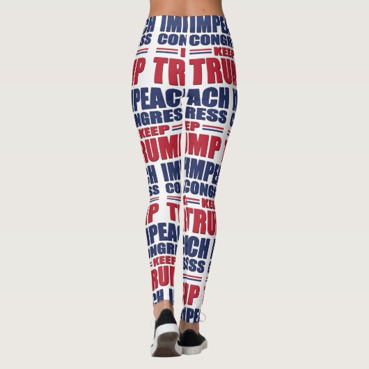 議会とトランプ保を妨害する レギンス (裏面)