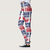 議会とトランプ保を妨害する レギンス (左)