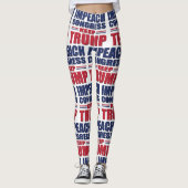 議会とトランプ保を妨害する レギンス (正面)