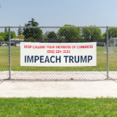 議会にトランプの抗議を促す 横断幕 (インサイチュ)