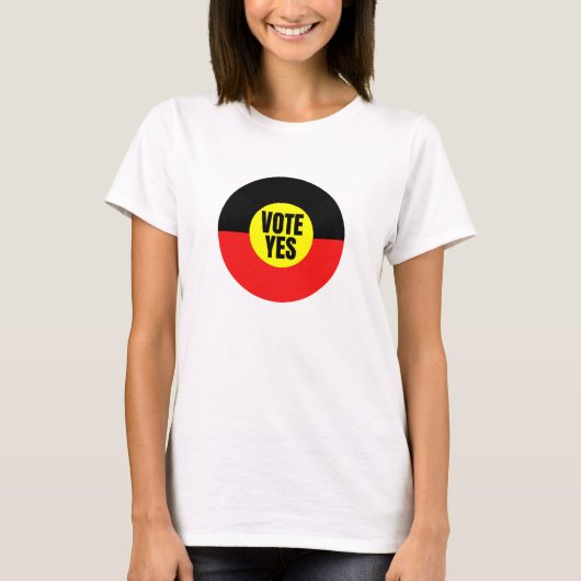 議会に声を届けるために賛成票を Tシャツ (正面)