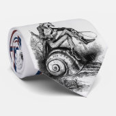 議会のかたつむりに乗っている米国市民 ネクタイ (ロール)