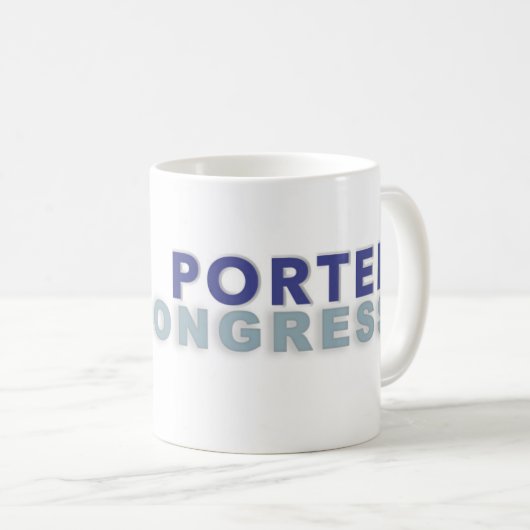 議会のためのコーヒー・マグのKatieのポーター コーヒーマグカップ (正面右)