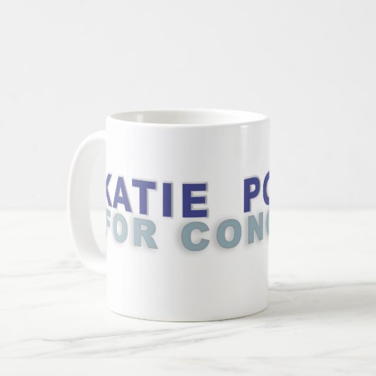議会のためのコーヒー・マグのKatieのポーター コーヒーマグカップ (正面左)