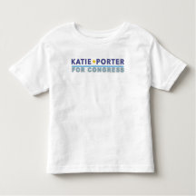議会のための幼児のTシャツのKatieのポーター