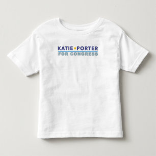 議会のための幼児のTシャツのKatieのポーター トドラーTシャツ